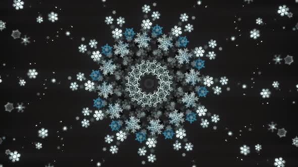 Snowflakes Background