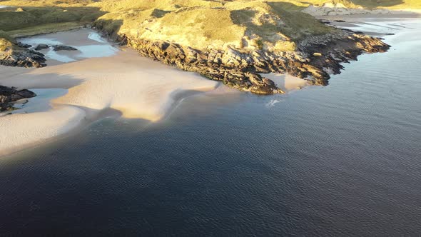 The Coast Between Kiltoorish Bay Beach and the Sheskinmore Bay Between Ardara and Portnoo in Donegal
