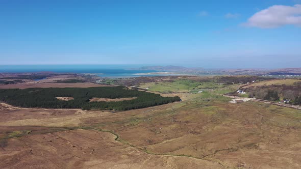 Flying From Glenties to Maasin County Donegal  Ireland