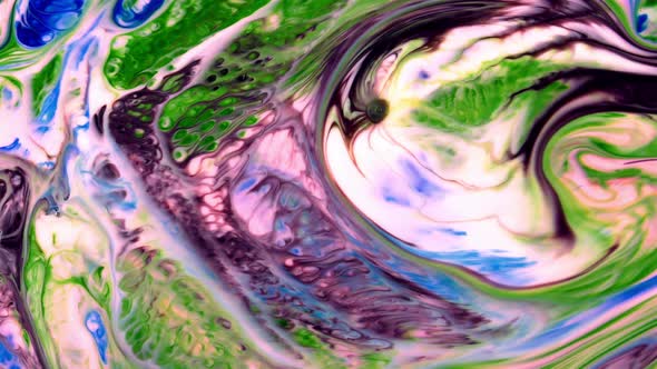 Abstract Colorful Paint Ink Liquid Explode alt