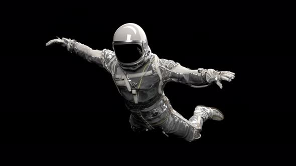 Astronaut Floating In Space alt