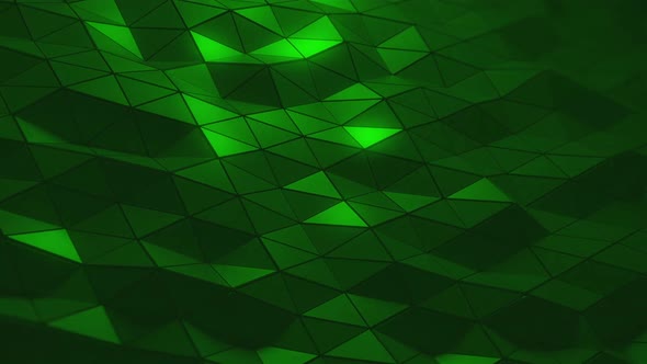 Triangle polygons background