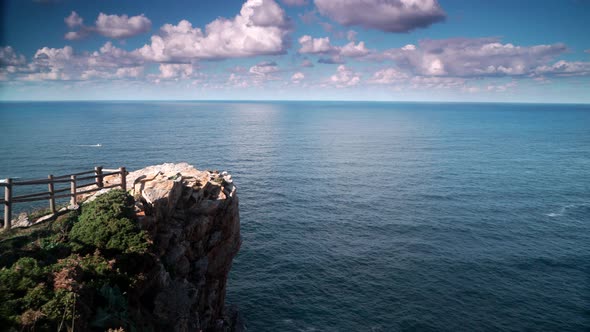 Coast at Cabo de Penas in Asturias, Spain