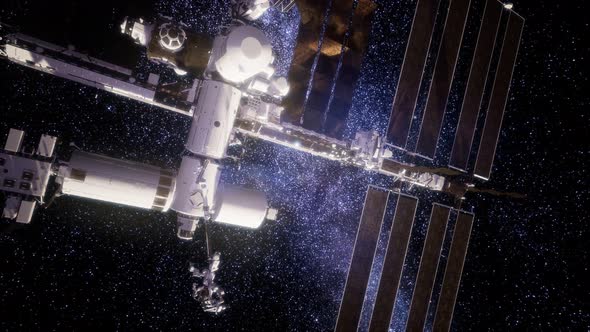 International Space Station in Outer Space alt
