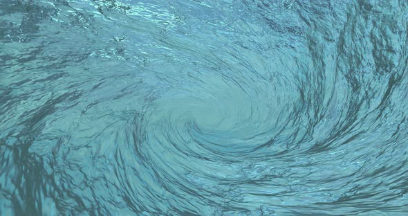 Rotating Blue Abstract Swirl Whirlpool Abstract Background Animation Seamless Loop alt