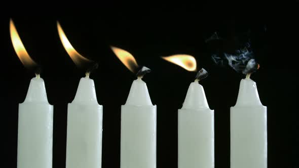 Blowing candle, Slow Motion alt