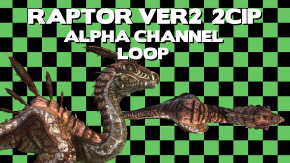 Raptor V2 Walk Loop 2Clip Alpha alt