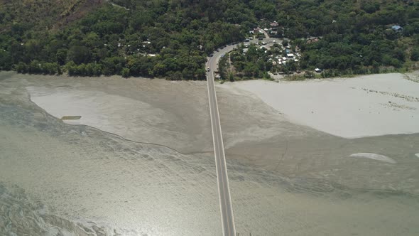 Bridge Over River