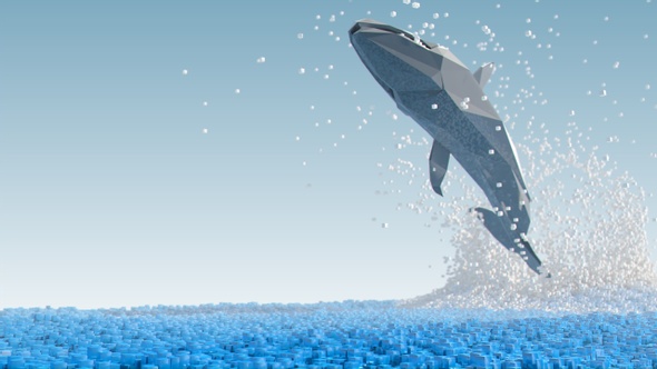 Splashing Whale Shot 01