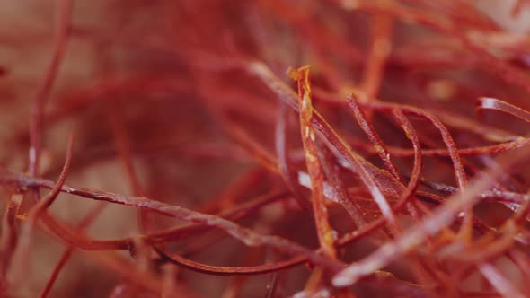 Sliding Macro Shot of Hot Traditional Italian Pepper