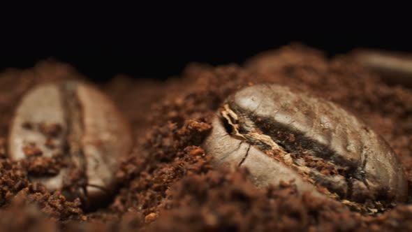 Whole Coffee Beans And Ground Coffee