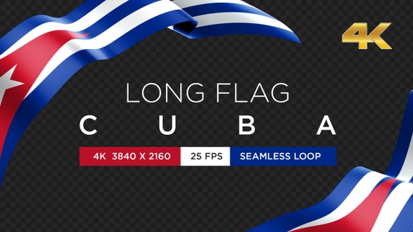 Long Flag Cuba