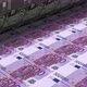 Money Print Euro Banknotes - VideoHive Item for Sale
