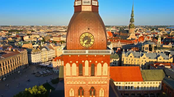 Riga Dome cathedral old town