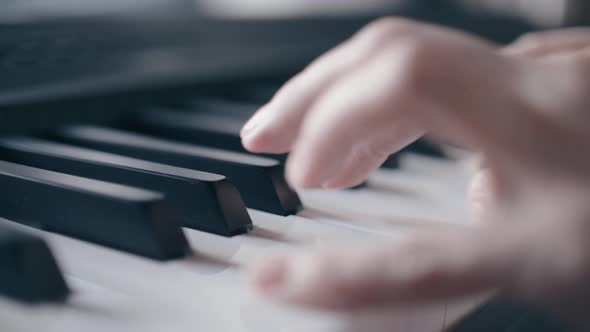 Playing On The Piano