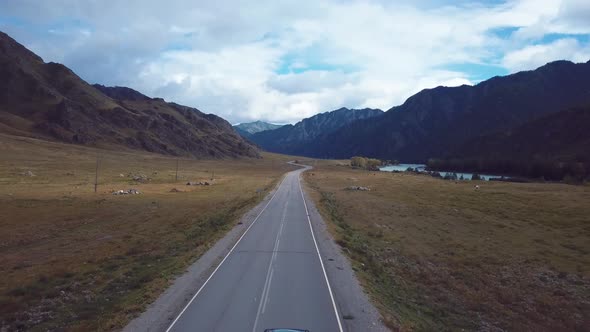 Altai Mountain Road