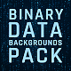 Binary Data Backgrounds Pack - VideoHive Item for Sale