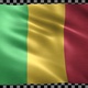 Mali waving flag looped - VideoHive Item for Sale