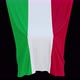 The piece of cloth falls with the flag of the State of Italy to cover the product - VideoHive Item for Sale