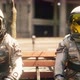 Astronauts In City Park - VideoHive Item for Sale