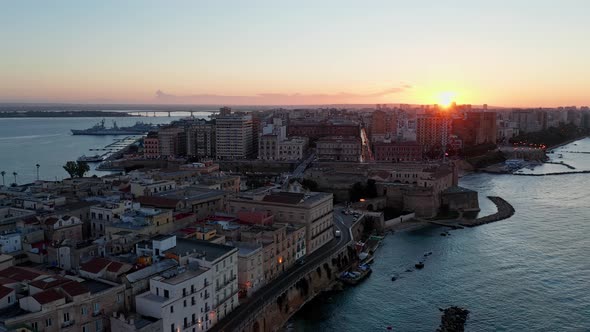 Aerial view of Taranto