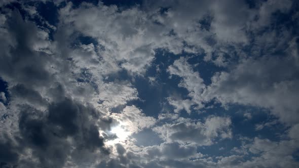 Time Lapse Of White Clouds