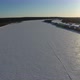 Flying Over River In Winter - VideoHive Item for Sale