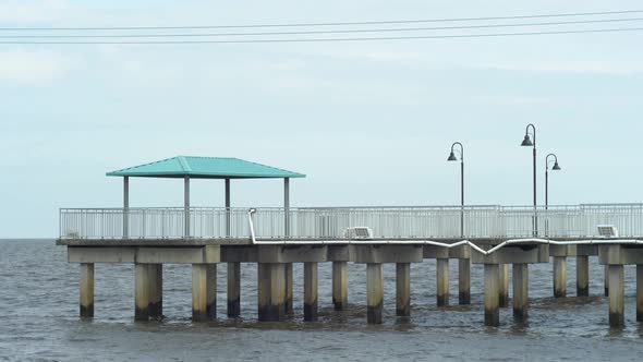 Walking Pier Lake Pontchartrain New Orleans Louisiana