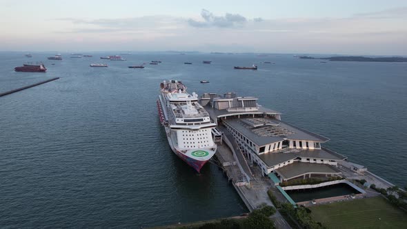 The Marina Bay Cruise Centre Terminal