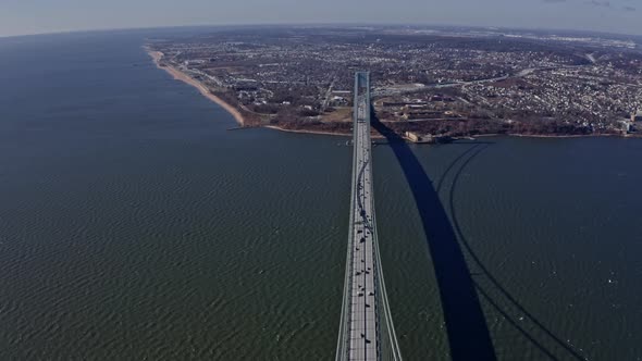 New York Brooklyn and Harbor Verrazano Bridge