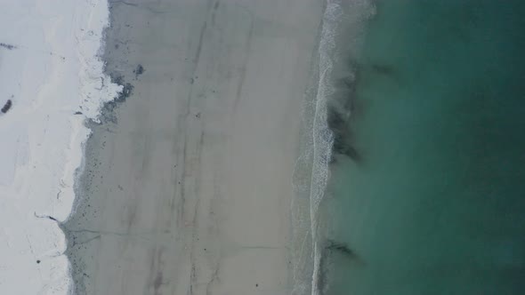 Winter Lofoten Beach 