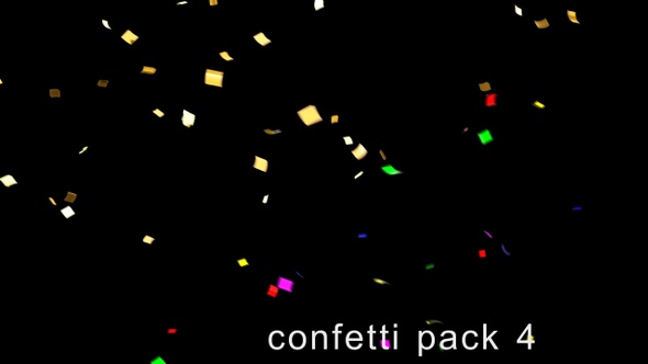 Confetti 4 Pack 4K