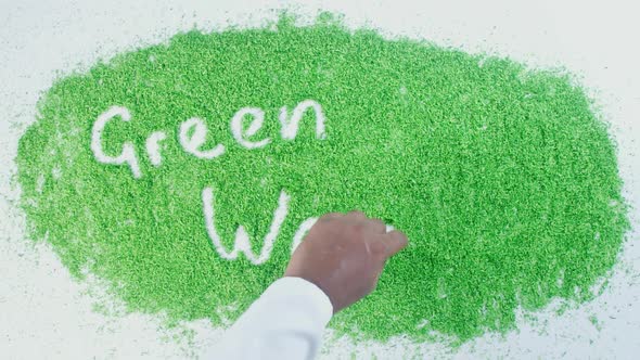 Green Writing   Green Wave