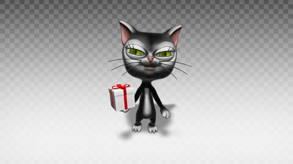 Cartoon Kitty Cat - Show Present alt