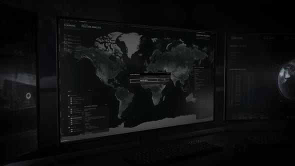 Scan the world map in order to detect the location of a terrorist group .