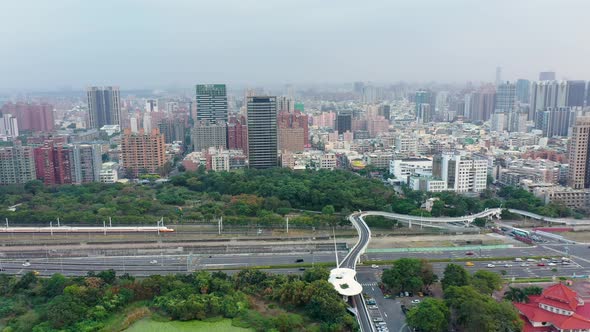 Building in kaohsiung city, Taiwan.