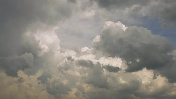 Beautiful Blue Sky with Cloud