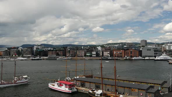 Time lapse from Oslo Harbor 