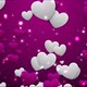 Soft Hearts Loop Background 4K - VideoHive Item for Sale