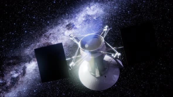 Magellan Spacecraft Approaching To Venus alt