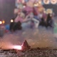 Burning Firecracker Flying Away During Fallas Celebration in Spain - VideoHive Item for Sale