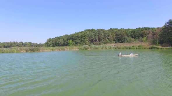 Couple in Boat