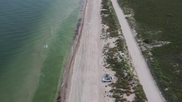 Ocean and Beach and Camping with Friends