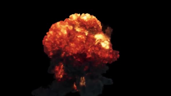 3d Animation Close Up Fire Explosions And Blast . Camera 360 alt