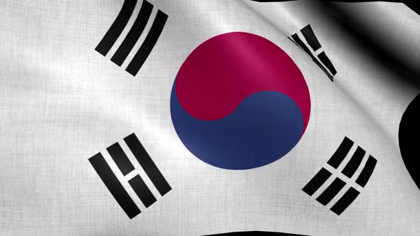 Korea South Flag