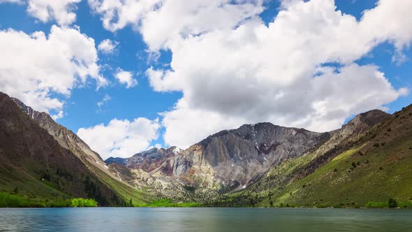 Mountain Lake Landscape Time Lapse