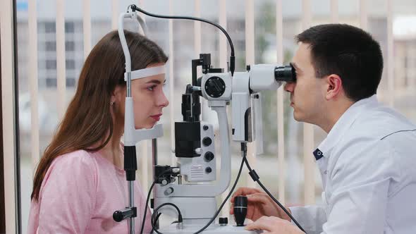 Ophthalmology Treatment Indoors