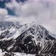 Time lapse of Beautiful Snowy Caucasus Mountain Landscape in Winter - VideoHive Item for Sale