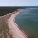 Aerial view to Baltic sea beach - VideoHive Item for Sale