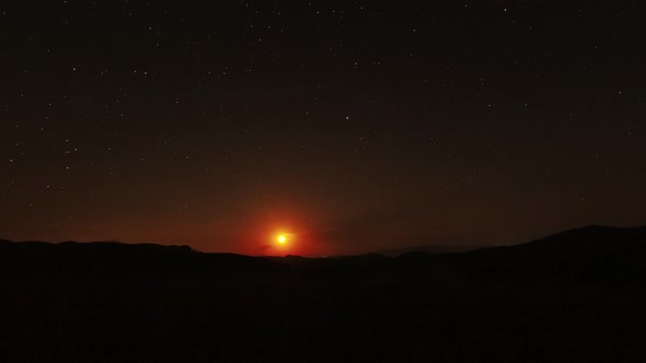 Beautiful Night Timelapse Outdoors